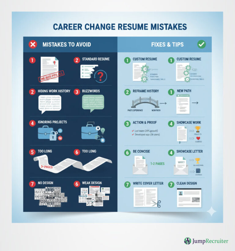 Resume Tips for Career Changers: The Ultimate Guide - Jump Recruiter blog